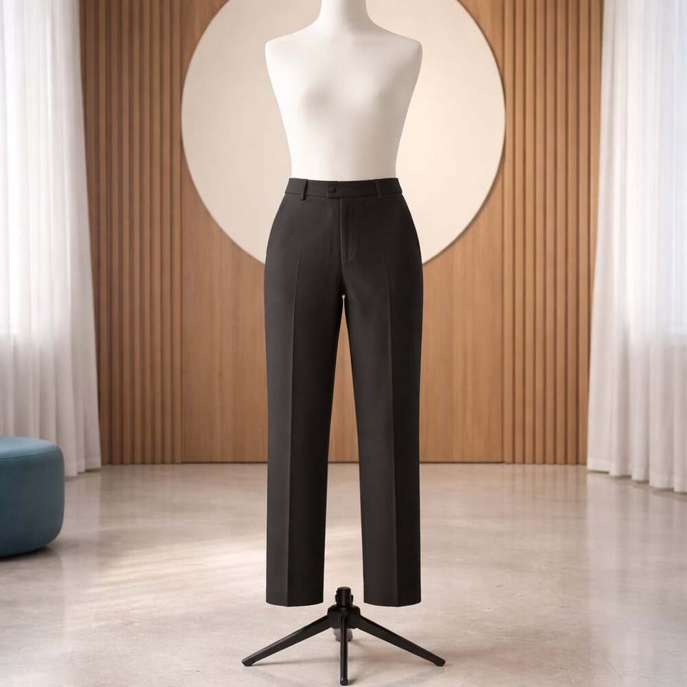 Brooks Brothers Petite Black Wool Dress Pants Size 2P